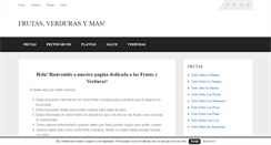 Desktop Screenshot of frutasverdurasymas.com